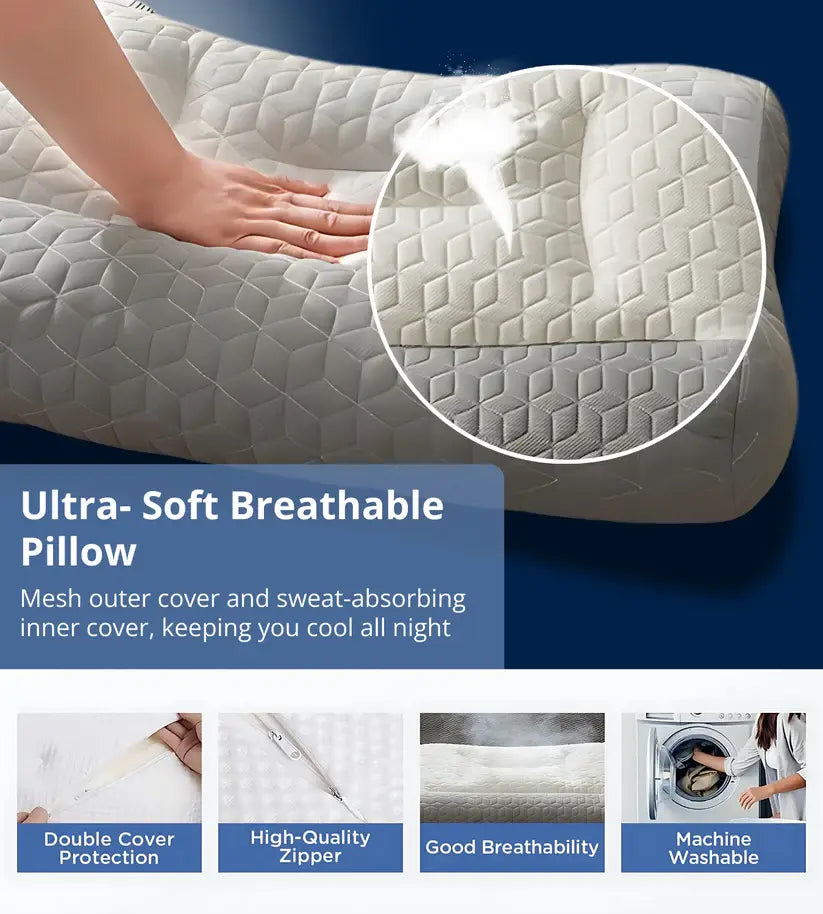 💥Last Day SALE 50% OFF💥Orthopedic Neck Traction Pillow