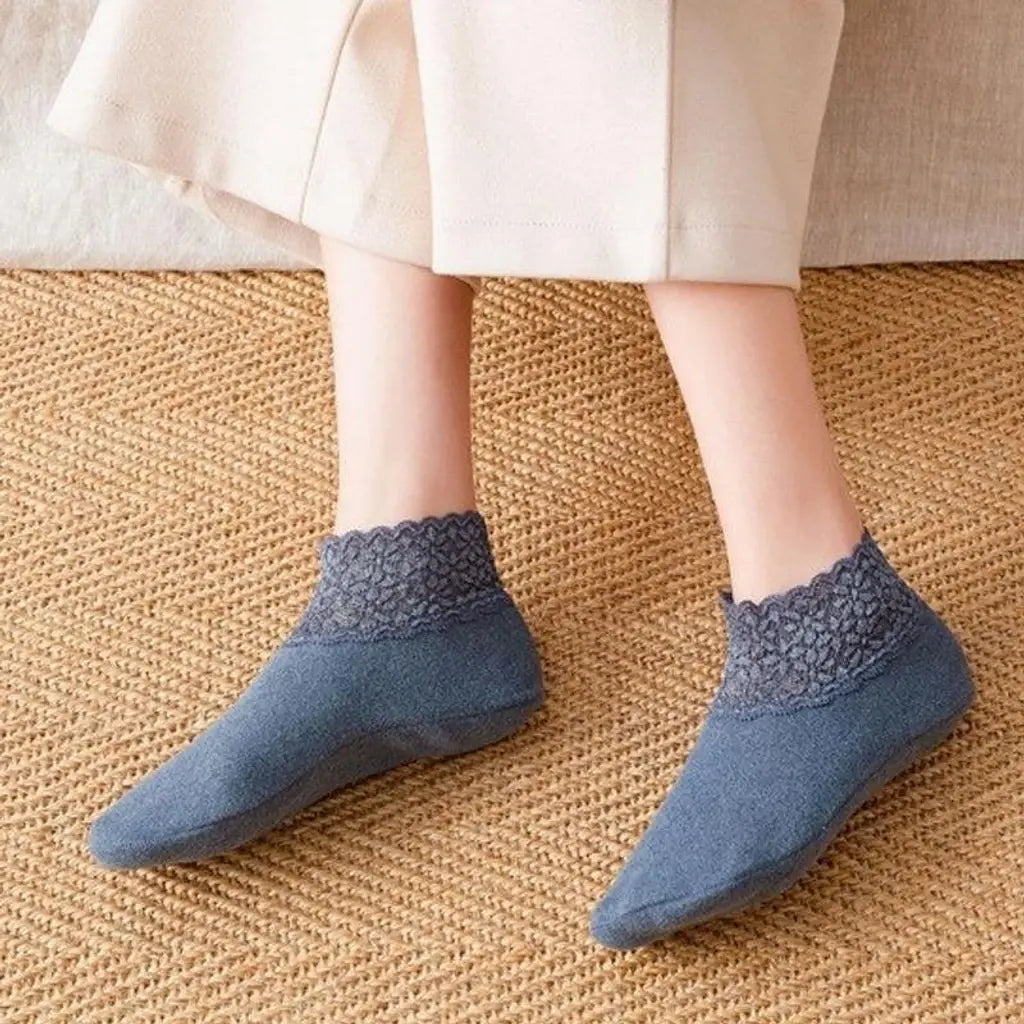 🔥 Autumn and Winter New Fashion Lace Warmer Socks(One size fit all)🔥